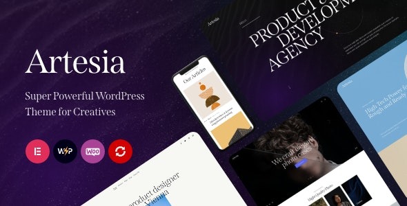 Artesia (v1.5.0) WordPress创意主题