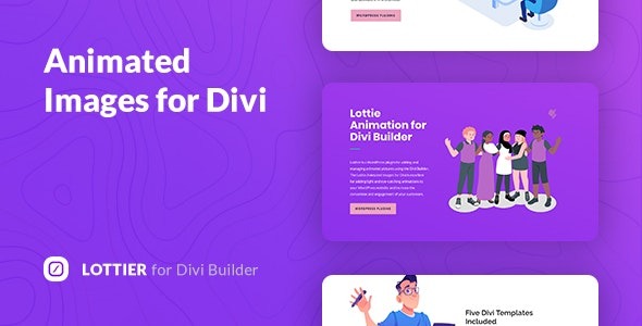 Lottier (v1.0.1) Divi Builder的Lottie动画图像插件