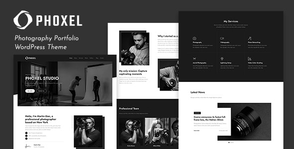 Phoxel v1.0 摄影作品集WordPress主题