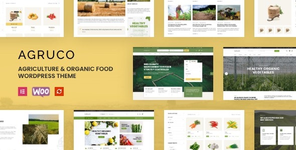 Agruco v1.0.8 农业与有机食品WordPress主题