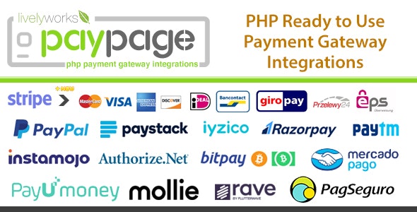 PayPage v2.0.0 - 即用型PHP支付网关集成解决方案