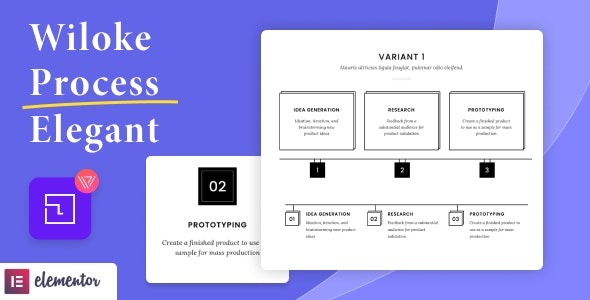 Wiloke Process Elegant for Elementor v1.0.17 - Elementor优雅流程插件