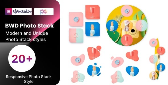 BWD Photo Stack for Elementor v1.0 - Elementor照片堆叠插件