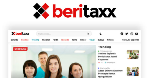 Beritaxx v1.5.5 - 高效WordPress主题解决方案