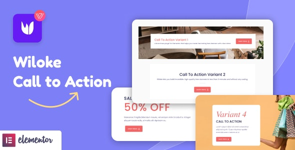 Wiloke Call To Action For Elementor v1.0.23 - Elementor行动号召插件