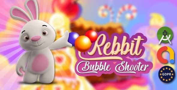 Rebbit Bubble Android Studoi + Admob v3.0 - 安卓泡泡游戏开发工具与广告集成