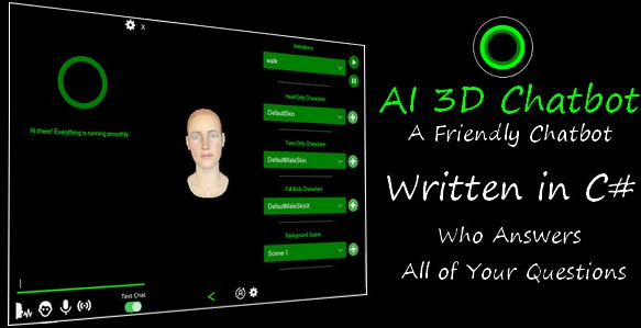 Artificial Intelligence 3D Chatbot v1.0 - 人工智能3D聊天机器人WordPress插件