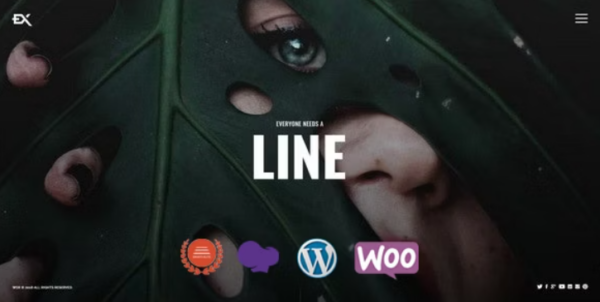 Wox v.3.4 单页作品集WordPress主题 - 创意展示与响应式设计