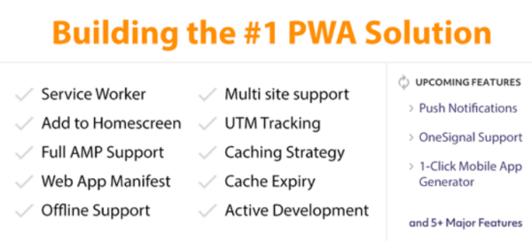 PWA for WP + Premium Extensions v1.7.62 - WordPress渐进式Web应用插件