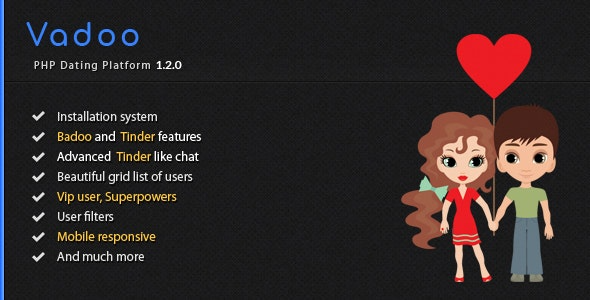 Vadoo v1.2.0 社交网络交友脚本 - 打造专业社交平台