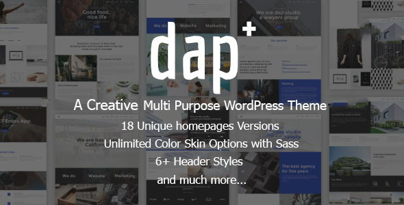 Dap v1.0 – 创意多功能WordPress主题