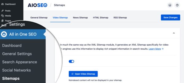 AIOSEO – Video Sitemap v1.1.13 - 视频网站地图插件