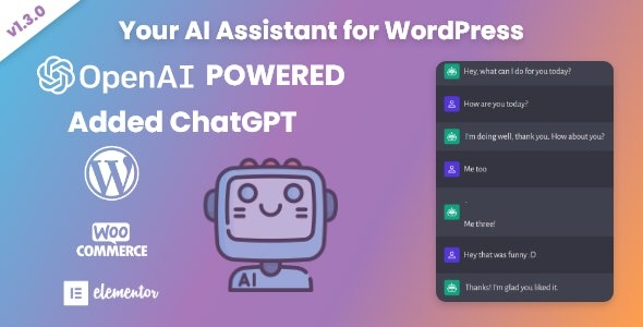 Your AI Assistant for WordPress v1.3.1 - WordPress的AI助手，轻松使用OpenAI服务