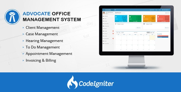 Advocate Office Management System v2.0 - 律师办公室管理系统