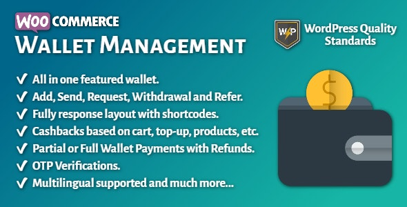 WooCommerce Wallet Management v2.6.0 All in One - 多功能钱包管理插件