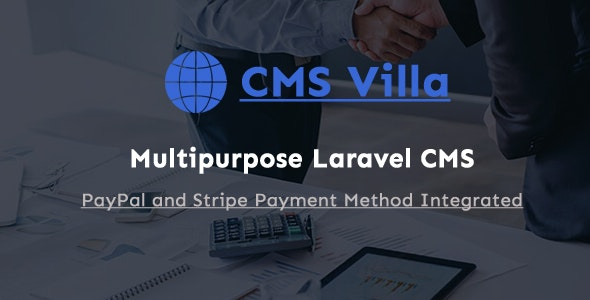 CMS Villa v4.2 - 多功能Laravel企业网站主题