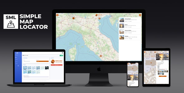 Simple Map Locator v4.0 PHP Script - 简单地图定位器PHP脚本