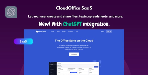 CloudOffice SaaS v1.3.4 – 办公应用与生产力工具