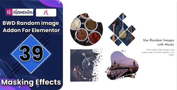 BWD Random Image Addon For Elementor v1.0 - Elementor随机图片插件