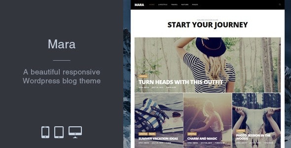 Mara v2.4.81 美丽照片 WordPress 博客主题