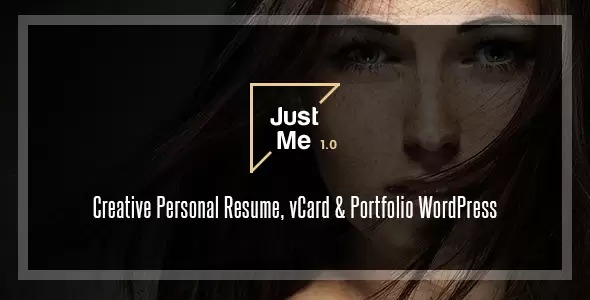 Just Me v1.0 创意作品集WordPress主题