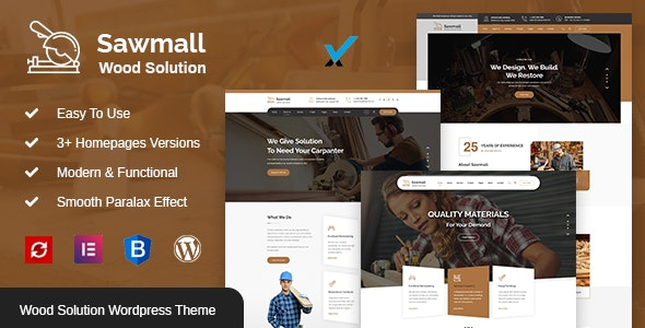 Sawmall v1.3 Carpenter and Craftman WordPress Theme - 木工与工匠WordPress主题
