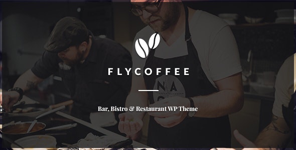 FlyCoffee Shop v1.0.20 响应式咖啡馆和餐厅WordPress主题