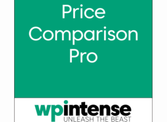 Price Comparison Pro by WP Intense v4.07 - 专业价格比较WordPress插件