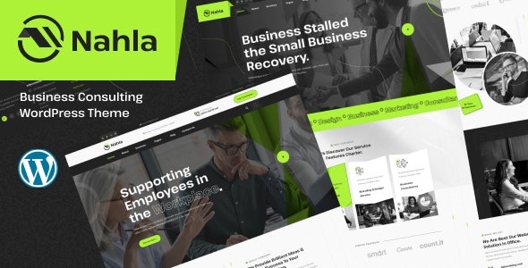 Nahla v1.0.0 商业咨询WordPress主题 - 专业企业咨询网站解决方案