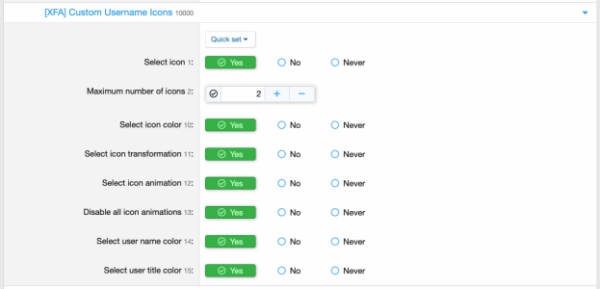 Custom Username Icons v5.0.7 XF2 - XenForo 2自定义用户名图标插件