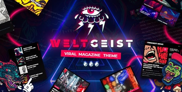 Weltgeist v1.3 Viral Magazine Theme - 病毒式传播杂志主题