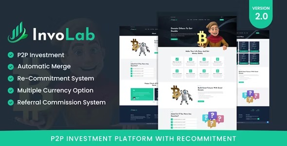 InvoLab v2.0 P2P投资平台带复投功能