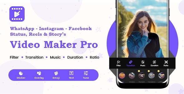 Photo Video Maker (v1.0.2) Slideshow Maker Pro – 适用于所有社交媒体的多比例视频制作工具