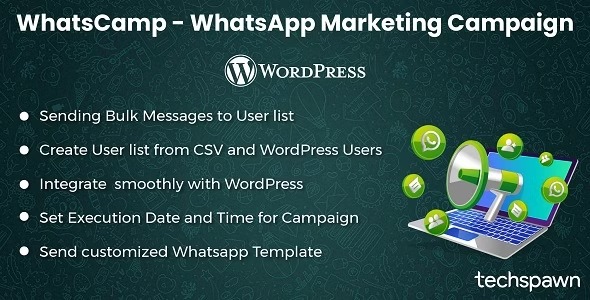 WhatsCamp v1.0.1 WordPress WhatsApp营销活动插件