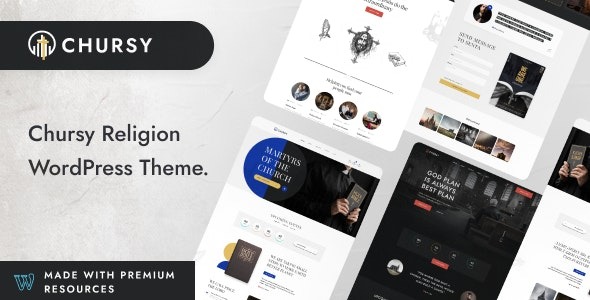 Chursy v1.0.0 Church Religious WordPress Theme - 教堂与宗教WordPress主题