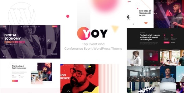 YOY v1.1.3 Event & Conference Theme By fox-themes - 活动与会议WordPress主题