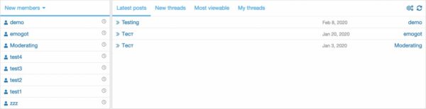 Xenforo [BS] Live forum statistics (v1.2.1) - 实时论坛统计插件