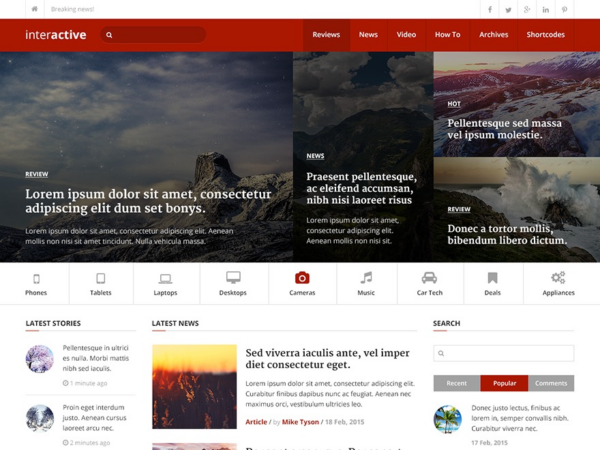 MyThemeShop Interactive WordPress主题(v2.1.10) - 互动式网站设计解决方案