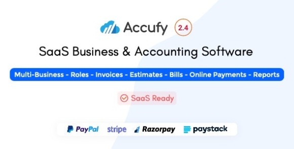 Accufy (v2.6) SaaS商业与会计软件 - 高效财务管理解决方案