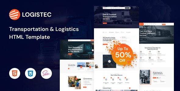 Logistec v1.0.1 运输与物流 WordPress 主题 - 高效物流网站解决方案