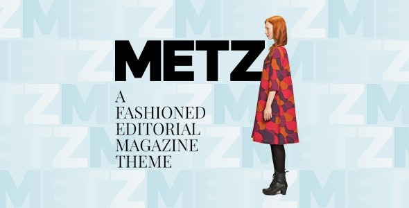 Metz v8.0.7 时尚编辑杂志主题 - 专业WordPress网站模板