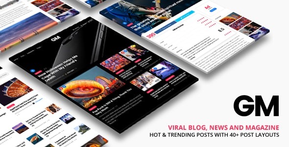 Grand Magazine v3.5.6 博客WordPress主题 - 新闻杂志网站模板