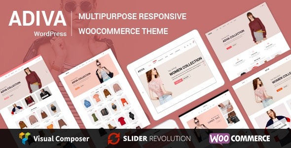 Adiva v.3.3 eCommerce WordPress Theme - 多功能电商主题