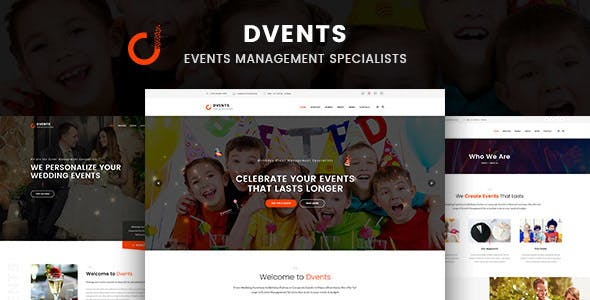 Dvents (v1.2.8) 活动管理与机构公司WordPress主题