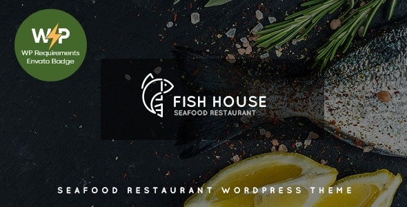 Fish House v1.2.6 时尚海鲜餐厅/咖啡馆/酒吧 WordPress主题