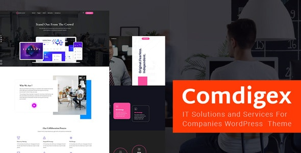 Comdigex v2.5 IT解决方案和服务公司WordPress主题