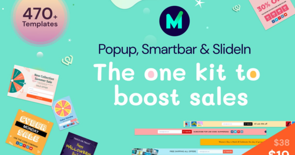 MyShopKit Popup SmartBar SlideIn v1.0.5 - WooCommerce弹窗购物车放弃挽回工具
