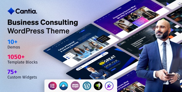 Cantia v1.0.0 Business Consulting WordPress Theme - 专业商业咨询WordPress主题