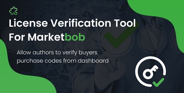 License Verification Tool For Marketbob (v1.1) - WordPress主题和插件授权验证工具