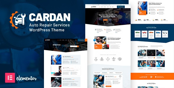 Cardan v1.0 汽车与自动维修WordPress主题
